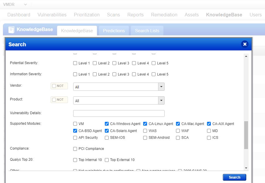 Qualys Customer Portal