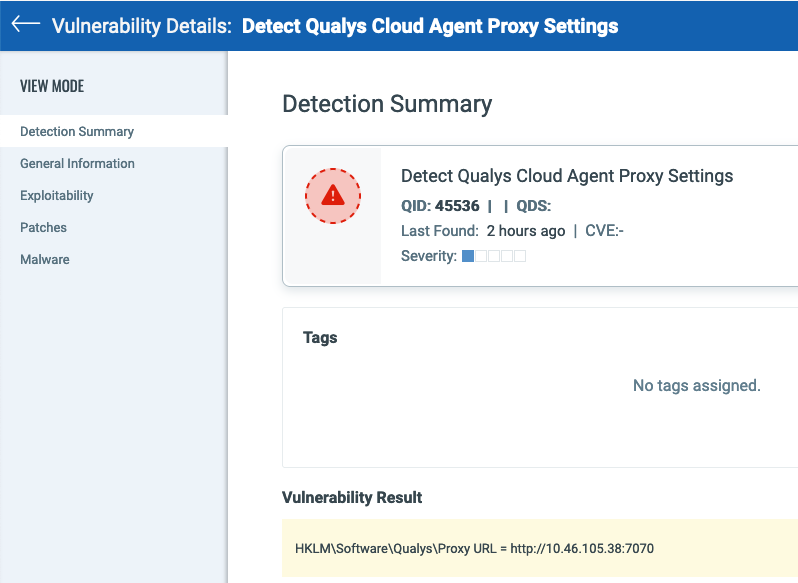 Qualys Customer Portal