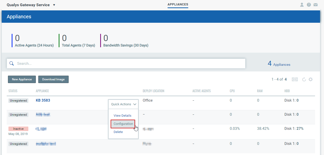 Qualys Customer Portal