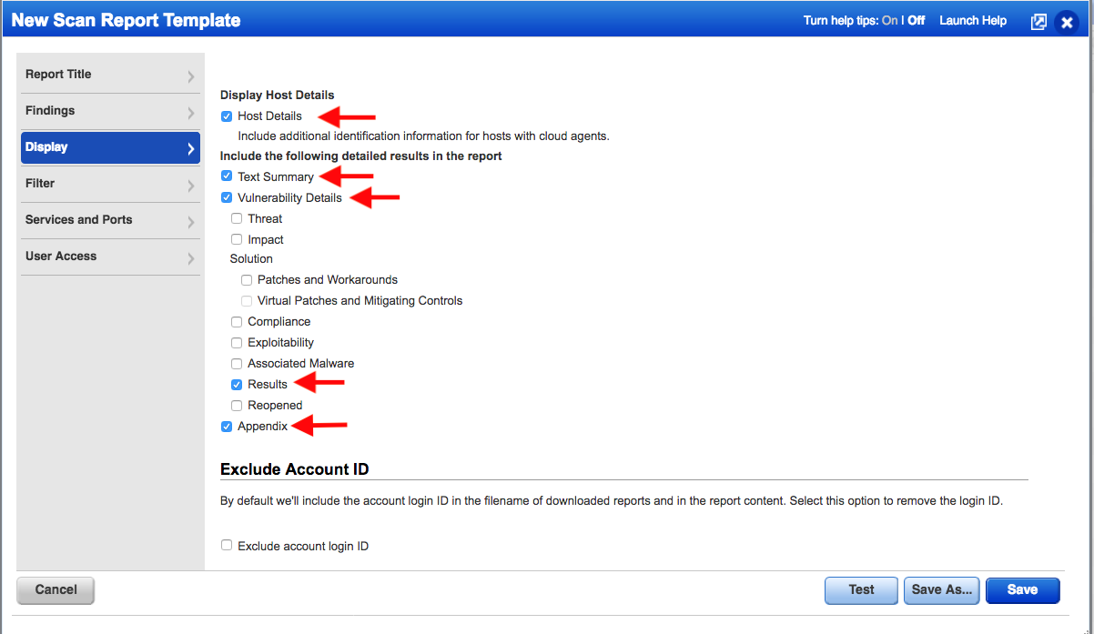 Cloud Agent Vulnerability Scan Report
