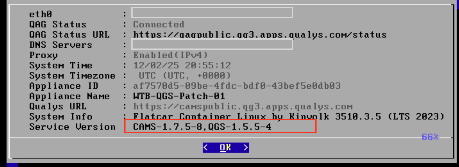 How to Verify the Installed QGS Version When It Is Not Displayed in the UI